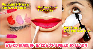 6 weird makeup hacks you must try once