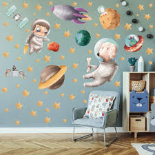 Wallstickers Space For Kids Mama Labels