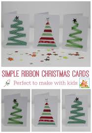 See more ideas about origami christmas tree card, origami christmas tree, christmas tree cards. Easy Ribbon Christmas For Kids To Make Mum In The Madhouse