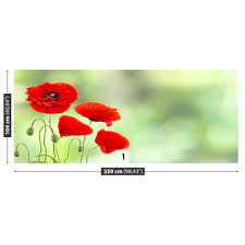 Wallpaper Red Poppies Tulup Co Uk