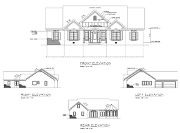 Ranch House Plan With 3 Bedrooms And 4