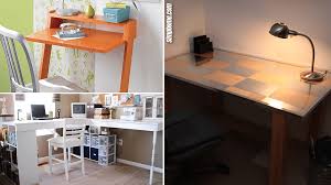 A corner desk can be a great way to maximize the space in your office, keep your office tidy with a desk organizer, and give yourself a larger worktop area. 10 Diy Desk And Table Ideas For A Home Office Simphome