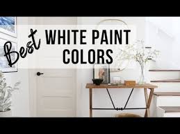 Best Interior White Paint Colors