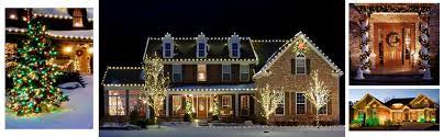 residential holiday decorating and