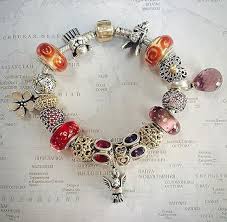 pandora charms bracelets showing