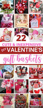 cute diy valentine s gift basket ideas