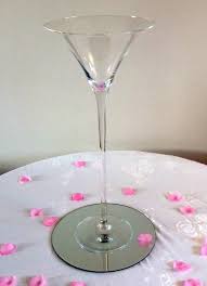 Martini Vase Hire 60cm For Hire Only