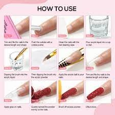 beginner gel nail polish glitter powder