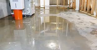 Basement Floor Drain After Heavy Rain