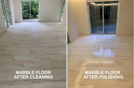 polishing marble floors
