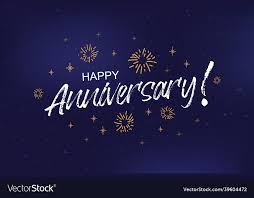 happy anniversary card banner royalty