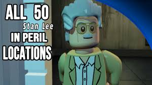 Si uno de sus últimos grandes éxitos englobaba la casa dc, esta vez es la factoría marvel, que incluirá todo tipo de adaptaciones, bien de cómic o de películas. All 50 Stan Lee In Peril Locations Guide Lego Marvel Super Heroes Youtube