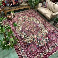 antique tribal rug 332x240 cm wool
