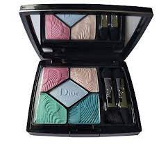 dior 5 color eyeshadow palette 327 blue