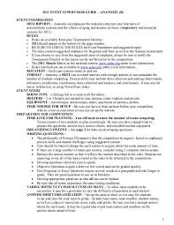 Event Supervisor Tips 2011 Science Olympiad