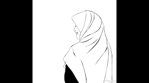 23 gambar kartun animasi terbaru free hellokitty hitam putih download free clip art free 13 best hijab style images di 2020 kartun tato kucing gambar animasi kartun. Gambar Kartun Muslimah Hitam Putih Simple Ideku Unik