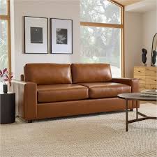 urban leather sleeper sofa 84 west elm