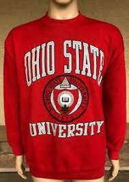 We offer an impressive selection of ohio state throwback sweatshirts and hoodies to help you give praise to the buckeyes heroes of the past. Vintage 80s Ohio State University Crewneck Sweatshirt Discus Athletic Usa Xl Ebay