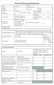 Assets And Liabilities Worksheet Excel Net Worth Personal