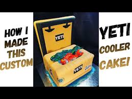 how to make an awesome yeti cooler cake