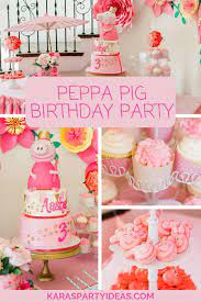 party ideas peppa pig birthday party