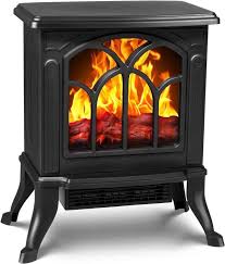 Lifeplus Fireplace Heater Electric