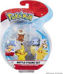 Pokemon Battle 3 Pack - Wartortle, Pikachu & Cubone, Pokémon 2-inch and 3-inch  figures are ready for action! Your 2-inch figures look ready for.., By  Brand Wicked Cool Toys - Walmart.com