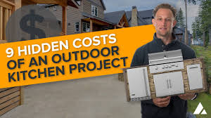 hidden cost of outdoor kitchen the
