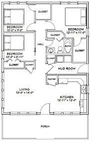28x36 House 3 Bedroom 1 Bath 1008 Sq Ft
