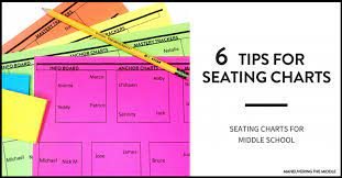 seating charts for middle