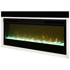Mile White Electric Fireplace El