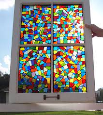 Mosaic Confetti Window Repurpose