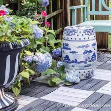 Blue White Garden Design Ideas