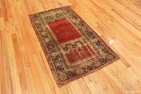 antique turkish ladik prayer rug 71976