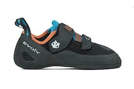 Evolv Kronos Womens Climbing Shoes Shoe Blackorange 6