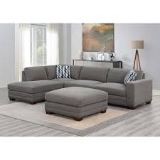 There are many manufacturers couch, but stick to those who have a reputation for economy and durability is the safest route to take. Penelope Fabric Sectional With Ottoman Costco