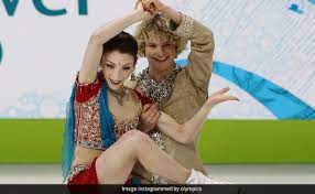 ice skaters performing to hindi songs