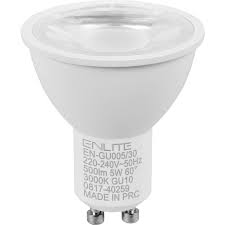 enlite ice led 5w gu10 lamp warm white
