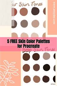 Skin Color Palette Procreate