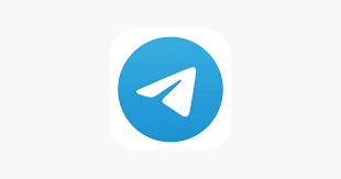 telegram messenger on the app
