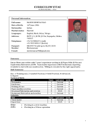 Read and download these sample resume format for fresh graduates and start working on your winning resume below are two sample resume format that will help you achieve just that. Iti Experience Resume Download Free 40 Fresher Resume Examples In Psd Ms Word As Usual You Can Import The Profile From Linkedin And The Option To Download It In Pdf Format