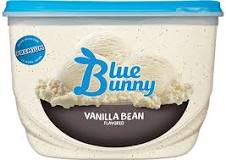 What is in Blue Bunny ice cream?