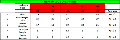 Buy Reebok T Shirt Size Chart India Up To 30 Discounts