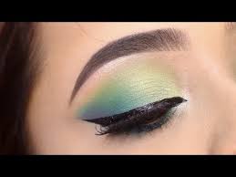 green eyeshadow tutorial step by step