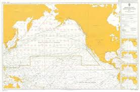 Admiralty 5127 Planning Chart Routeing North Pacific Ocean