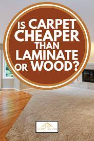 is carpet er than laminate or wood