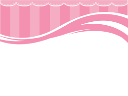 Cute Pink Curtain Template Free Ppt Backgrounds And Templates