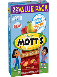 mott s orted fruit flavored snacks
