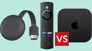 chromecast vs fire tv stick vs apple tv