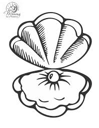 100% free coloring page of a sea shell. Beautiful Image Of Seashell Coloring Pages Birijus Com